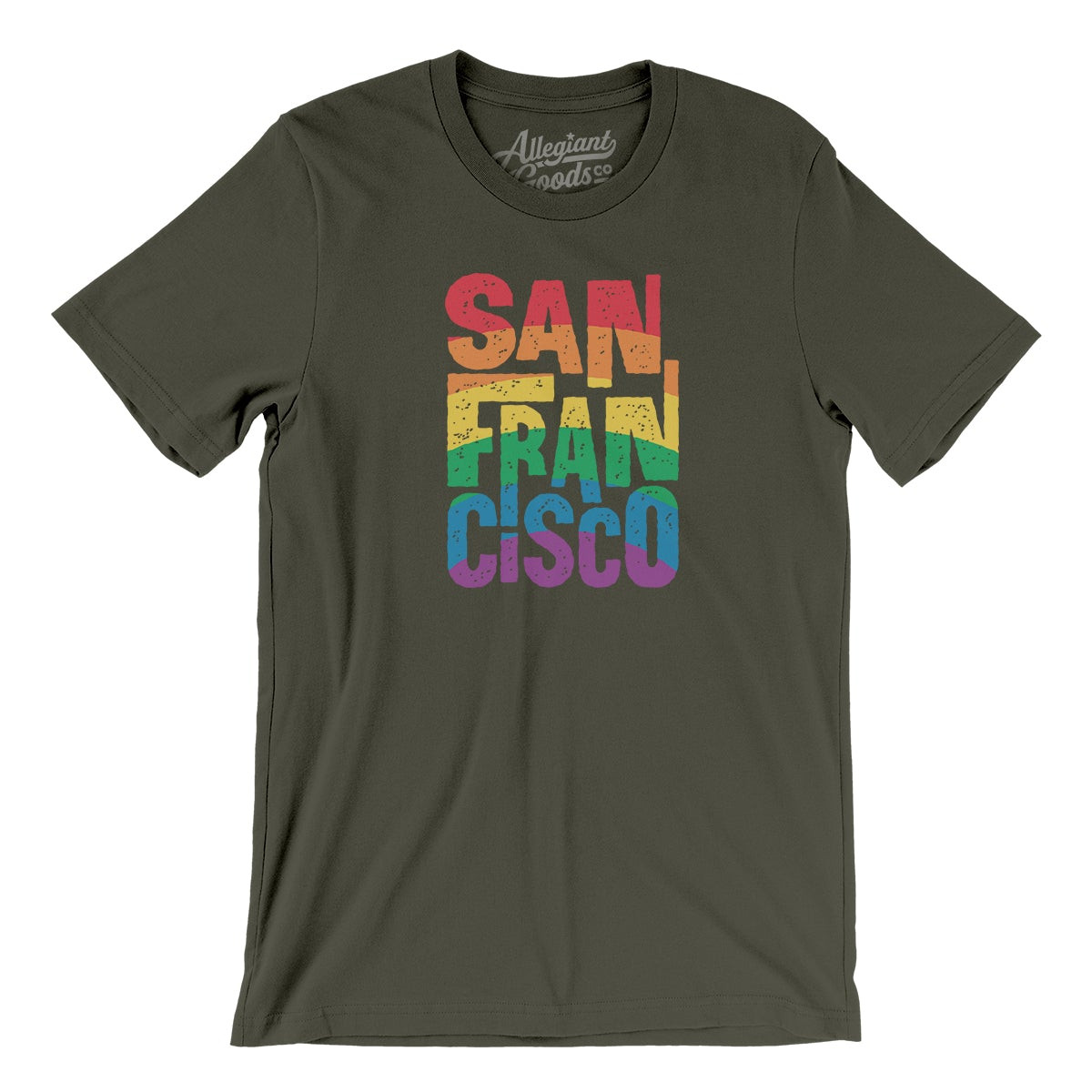 San Francisco California Pride Men/Unisex T-Shirt