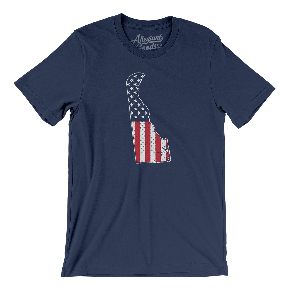 Delaware American Flag Men/Unisex T-Shirt