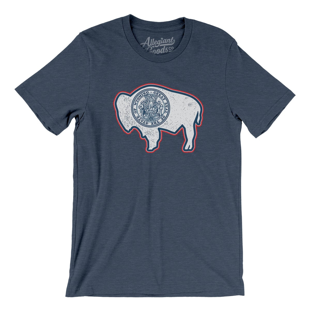 Wyoming State Flag Men/Unisex T-Shirt
