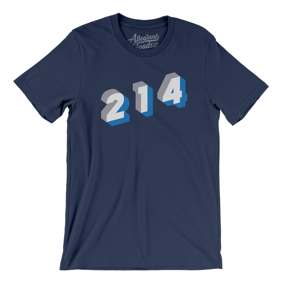 Dallas 214 Area Code Men/Unisex T-Shirt