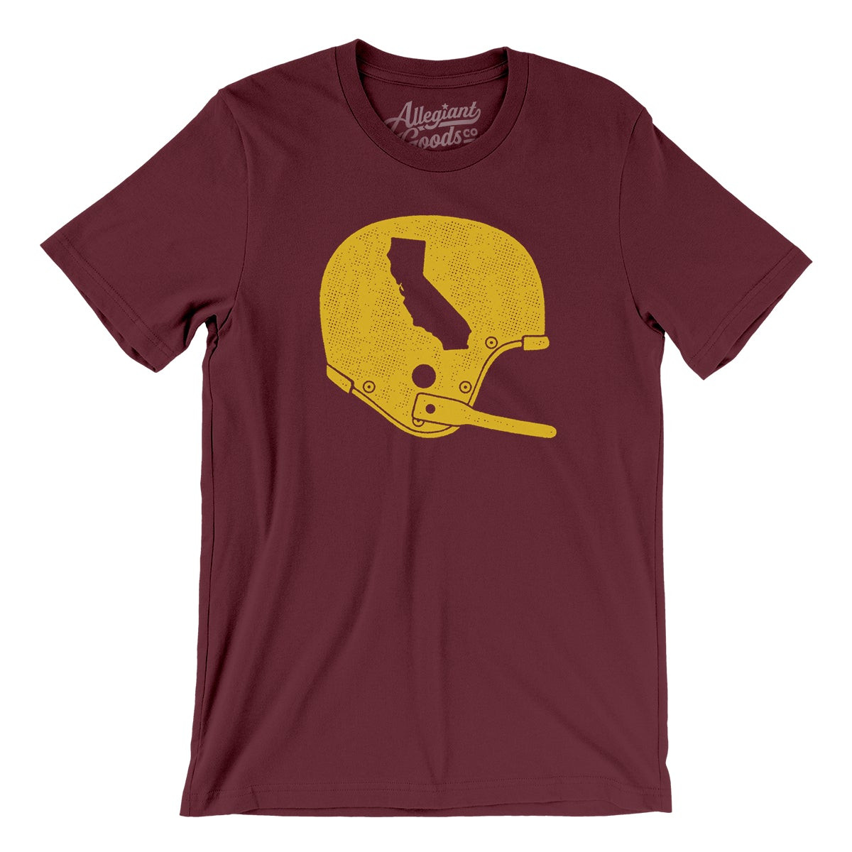California Vintage Football Helmet Men/Unisex T-Shirt