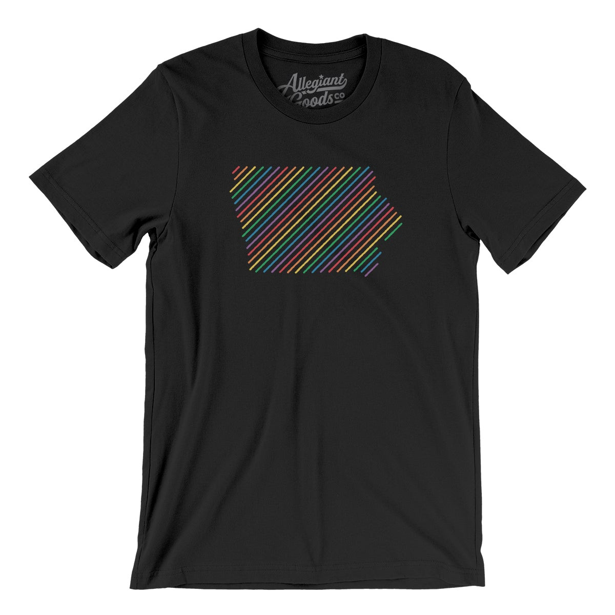 Iowa Pride State Men/Unisex T-Shirt