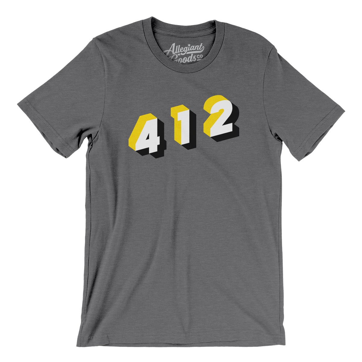 Pittsburgh 412 Area Code Men/Unisex T-Shirt