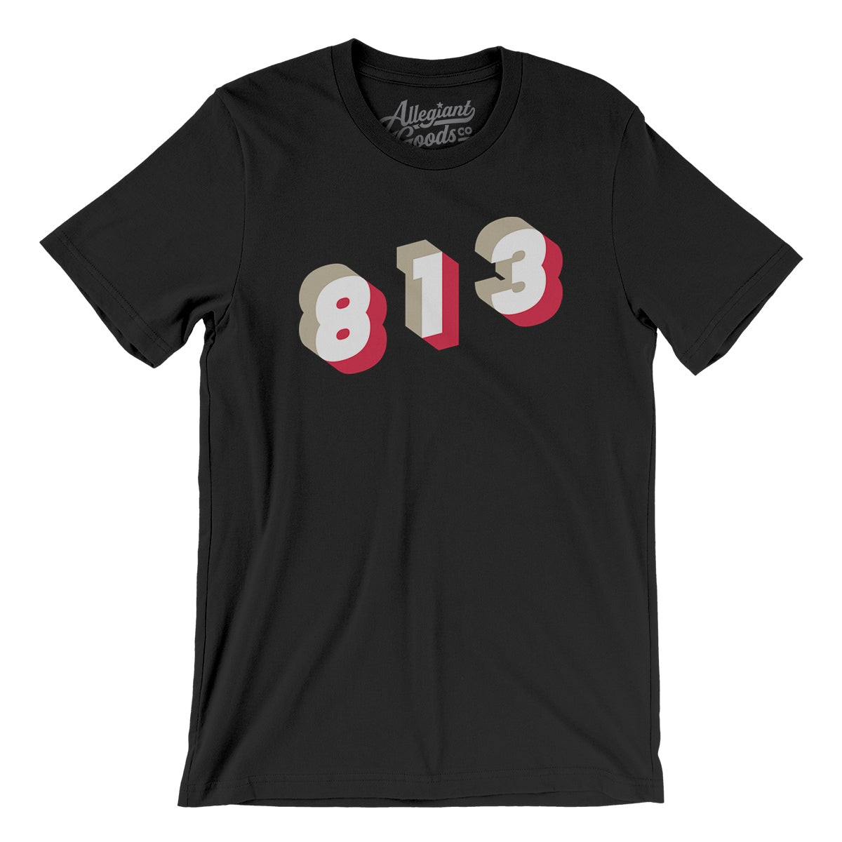 Tampa 813 Area Code Men/Unisex T-Shirt