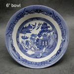 The Blue Willow Dinner Set Elegant England Style Dinner Ware  Ceramic Breakfast Plate Beef Dishes Dessert Dish Soup Bowl
