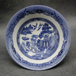 The Blue Willow Dinner Set Elegant England Style Dinner Ware  Ceramic Breakfast Plate Beef Dishes Dessert Dish Soup Bowl
