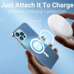 For Magsafe Magnetic Wireless Charging Case For iPhone 13 12 11 Pro Max Mini Back Leather Wallet Card XR XS Max 8 7 Plus SE 2020