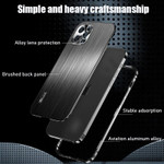 For iphone 12/13 new mobile phone case 12/13promax laser metal brushed lens all-inclusive anti-fall protection case