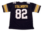 Men John Stallworth Custom Stitched Unsigned Football Nfl Jersey Black Nfl Jersey