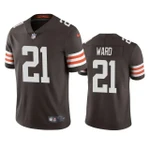 Cleveland Browns Denzel Ward Brown 2020 Vapor NFL Jersey - Men's