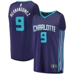 Willy Hernangomez Charlotte Hornets Fast Break Player Team Nba Jersey - Statement Edition - Purple