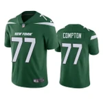 New York Jets #77 Tom Compton Green Vapor Untouchable NFL Jersey - Men's