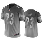 Steelers Joe Haden #23 City Edition Silver Gray Jersey Men Jersey