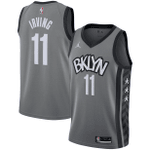 Kyrie Irving Brooklyn Nets Jordan Brand 2020/21 Swingman Jersey - Statement Edition - Gray