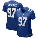 Dexter Lawrence New York Giants Women's Game Player Jersey - Royal