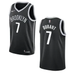 Men's Brooklyn Nets #7 Kevin Durant Icon Swingman Nba Jersey - Black