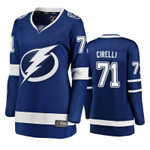 Lightning Anthony Cirelli #71 Blue Breakaway Player Home Jersey