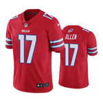 Buffalo Bills Color Rush Limited Josh Allen #17 NFL Men Jersey