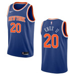Men's New York Knicks #20 Kevin Knox Ii Icon Swingman Nba Jersey - Blue