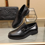 Ferragamo Salvatore FS Leather Shoes For Men #849641