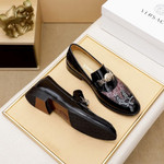 Versace Leather Shoes For Men #876366