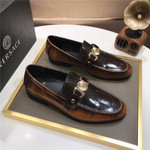 Versace Leather Shoes For Men #889434