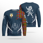 Forrester Clan Badge Tartan Lion Sweatshirt