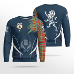 Ogilvie Clan Badge Tartan Lion Sweatshirt