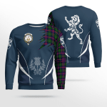 Urquhart Clan Badge Tartan Lion Sweatshirt