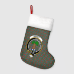 Bisset Clan Badge Tartan Christmas Stockings