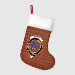 Bruce Clan Badge Tartan Christmas Stockings