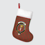 Chisholm Clan Badge Tartan Christmas Stockings