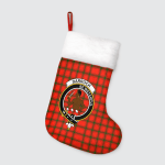 Darroch Of Gourock Clan Badge Tartan Christmas Stockings