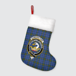 Edmonstone Of Duntreath Clan Badge Tartan Christmas Stockings