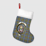 Glass Clan Badge Tartan Christmas Stockings