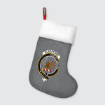 Gladstone Clan Badge Tartan Christmas Stockings