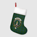 Henderson Clan Badge Tartan Christmas Stockings