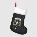 Murray Of Athole Clan Badge Tartan Christmas Stockings