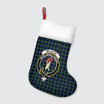 Meldrum Clan Badge Tartan Christmas Stockings