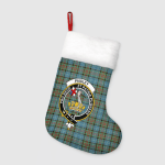 Paisley Clan Badge Tartan Christmas Stockings