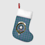 Pitcairn Clan Badge Tartan Christmas Stockings