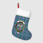 Ralston Clan Badge Tartan Christmas Stockings