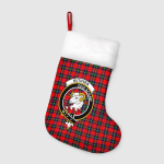 Ruthven Clan Badge Tartan Christmas Stockings