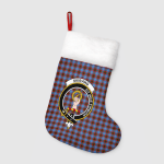 Skirving Clan Badge Tartan Christmas Stockings