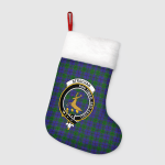 Strachan Clan Badge Tartan Christmas Stockings