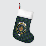 Mackenzie Clan Badge Tartan Christmas Stockings