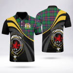 Young Clan Badge Tartan Coat of Arm Polo Shirt