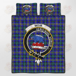 Weir Clan Badge Tartan Quilt Bed Set