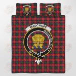 Wauchope Clan Badge Tartan Quilt Bed Set