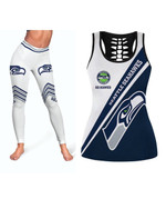 Seatle Seahawks NFL American Football Team Logo Tank top and legging set Gift For Seahawks Fans